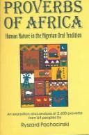 Tapa de Proverbs of Africa