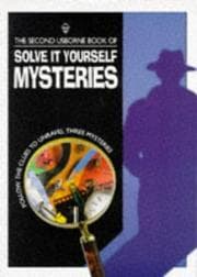 Tapa de Second Usborne Book of Solve It Yourself Mysteries