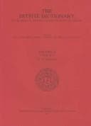 Tapa de The Hittite dictionary of the Oriental Institute of the University of Chicago
