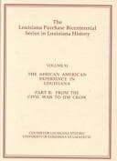 Tapa de The African American Experience in Louisiana