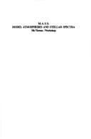 Tapa de M.A.S.S., Model Atmospheres and Stellar Spectra: 5th Vienna-Workshop