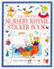 Tapa de The Usborne Nursery Rhyme Sticker Book (Songbooks Series)