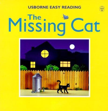 Tapa de The Missing Cat (Usborne Easy Reading)