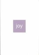 Tapa de Joy