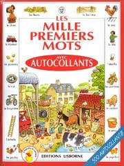 Tapa de Les Mille Premiers Mots avec autocollants