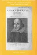 Tapa de Shakespeare: Life, Language, and Linguistics, Textual Studies, and the Canon