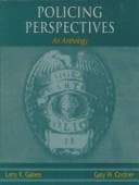 Tapa de Policing Perspectives