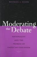 Tapa de Moderating the Debate