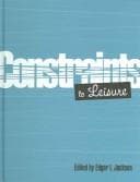 Tapa de Constraints To Leisure