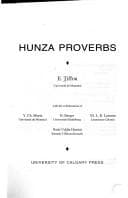 Tapa de Hunza Proverbs