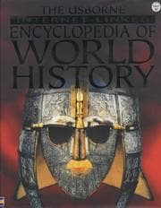 Tapa de The Usborne Internet-Linked Encyclopedia Of World History