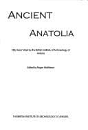 Tapa de Ancient Anatolia