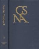 Tapa de Goethe Yearbook 11 (Goethe Yearbook)