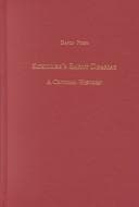 Tapa de Schiller's early dramas