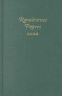 Tapa de Renaissance Papers 2000
