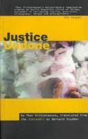 Tapa de Justice Undone (Shad Thames Books)