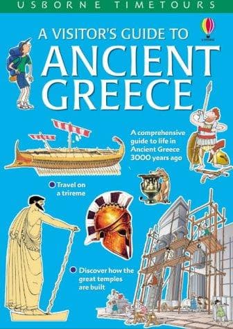 Tapa de A Visitor's Guide to Ancient Greece (Usborne Time Tours)