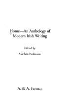 Tapa de Home an Anthology of Modern Irish Writin