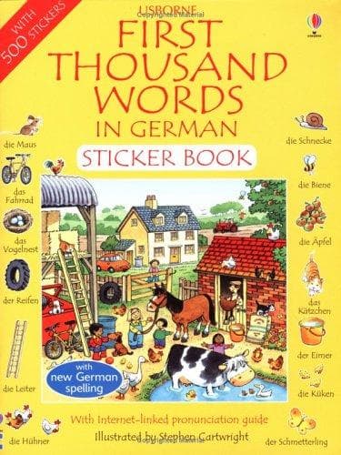 Tapa de First 1000 Words in German