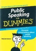 Tapa de Public Speaking for Dummies