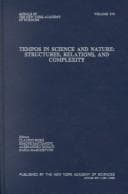 Tapa de Tempos in science and nature
