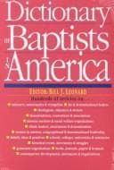 Tapa de Dictionary of Baptists in America