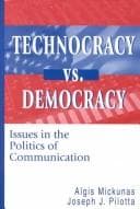 Tapa de Technocracy Vs. Democracy