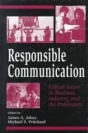 Tapa de Responsible communication
