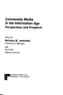 Tapa de Community media in the information age