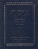 Tapa de Strengthening Our Families