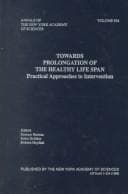 Tapa de Towards prolongation of the healthy life span