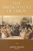 Tapa de The Arraignment of Error