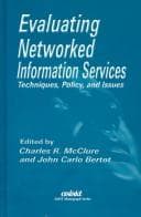 Tapa de Evaluating networked information services