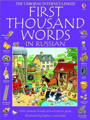 Tapa de First Thousand Words in Russian (First Thousand Words)