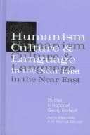 Tapa de Humanism, culture, and language in the Near East