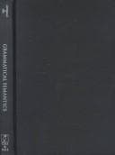 Tapa de Grammatical semantics