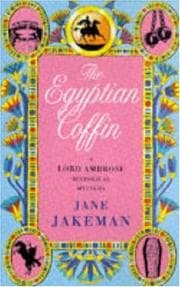 Tapa de The Egyptian Coffin (A Lord Ambrose Historical Mystery)