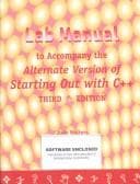 Tapa de Starting Out with C++