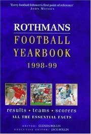 Tapa de Rothmans Football Yearbk 1998-99