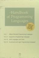 Tapa de Handbook of Programming Language (4 Volume Set : Object-Oriented Programming Languages, Imperative Programming Languages, Little Languages and Tools, Fu nctional and Logic Programming Languages)