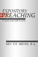 Tapa de Expository Preaching