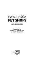 Tapa de PET SHOP AND OTHER POEMS; TRANS. BY BARBARA BOGOCZEK