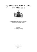 Tapa de FOOD AND THE RITES OF PASSAGE; ED. BY LAURA MASON