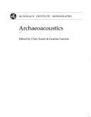 Tapa de Archaeoacoustics (McDonald Institute Monographs)