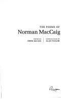 Tapa de The Poems of Norman MacCaig