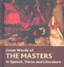 Tapa de Great Words of the Masters (Book Block Treasury)