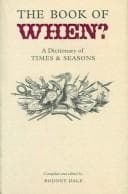 Tapa de Book of When