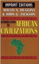 Tapa de An introduction to African civilizations,