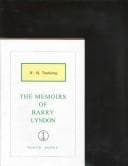 Tapa de The memoirs of Barry Lyndon