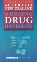 Tapa de Australia/New Zealand Nursing Drug Handbook